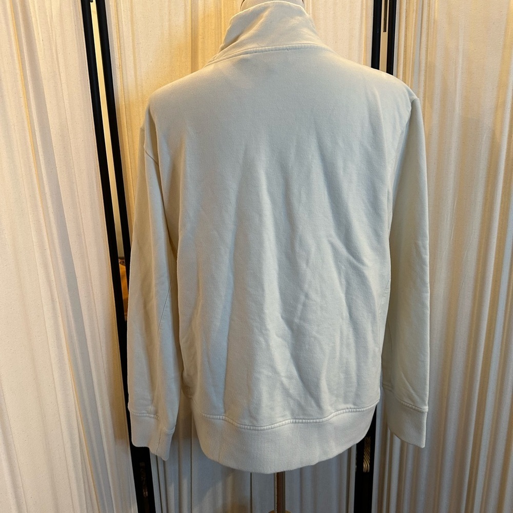 Theory Cream Boxy Sweatshirt - Picture 3 of 4